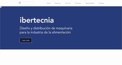 Desktop Screenshot of ibertecnia.com